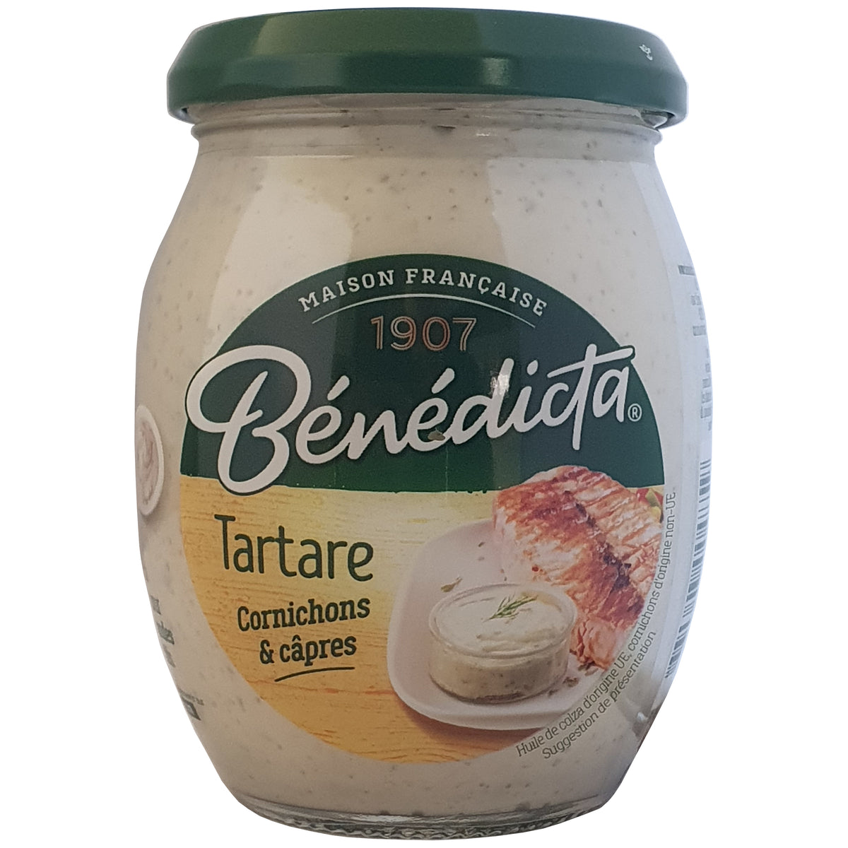 Bénédicta Sauce Tartare 260g Glas