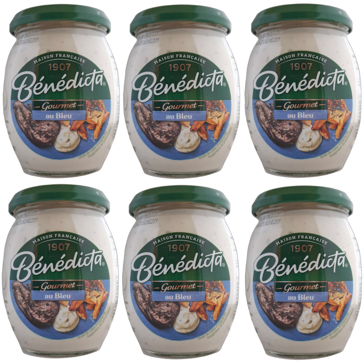 Bénédicta Gourmet Sauce mit Roquefort 6x260g Glas