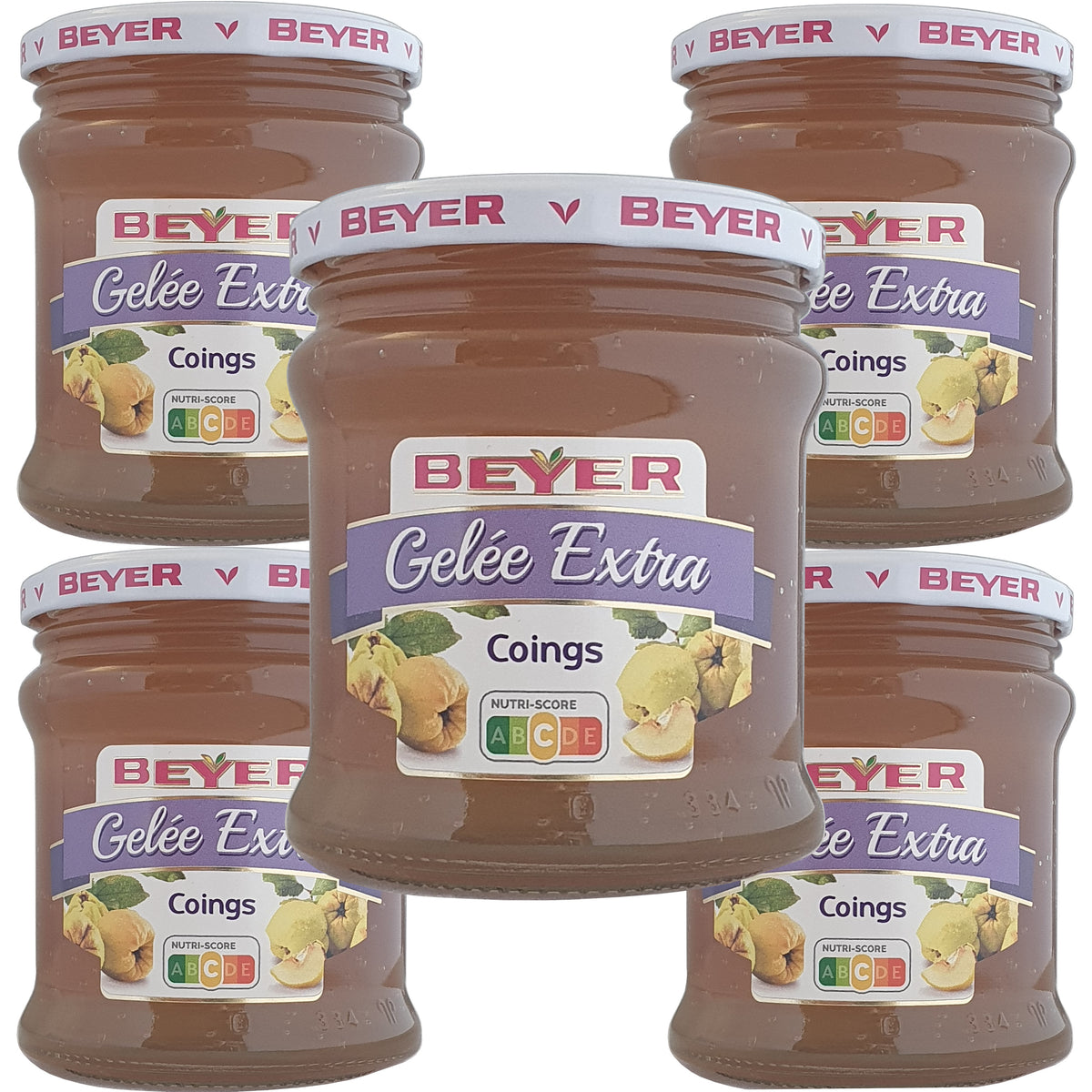 Beyer Quittengelee 5x370g Glas