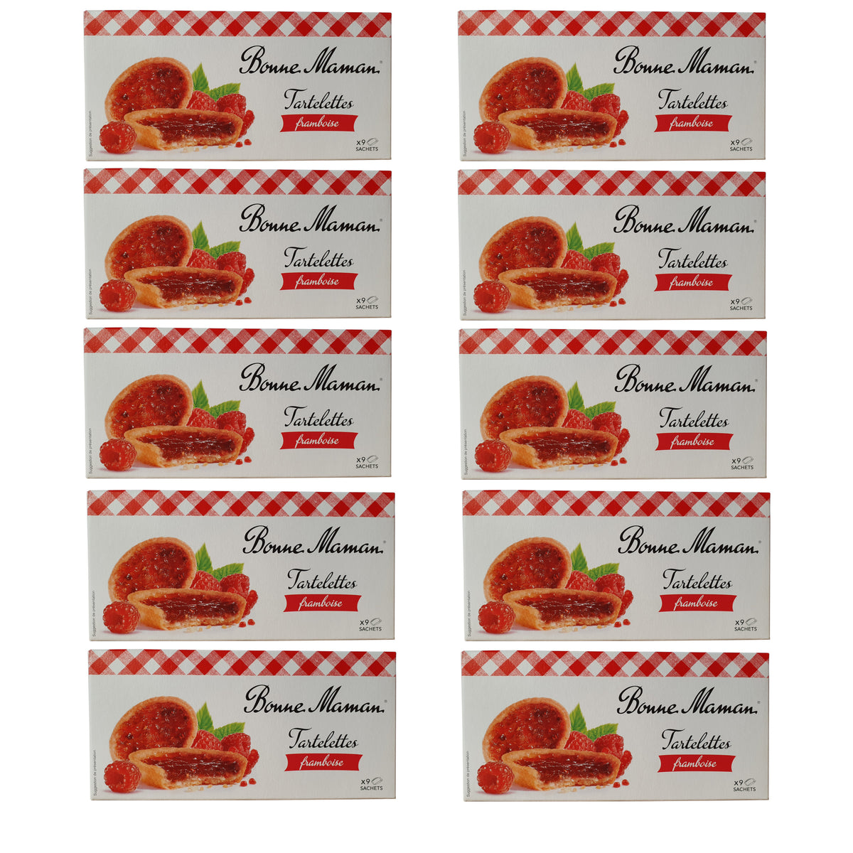 Bonne Maman Tartelettes mit Himbeer 12x125g Packung