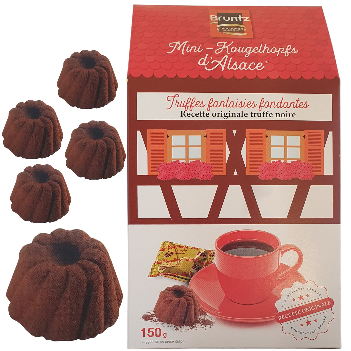 Chocolaterie Bruntz Mini Gugelhupf Geschenkpackung