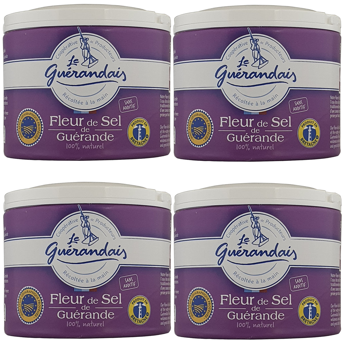 Le Guérandais Fleur de Sel 4x125g Dose