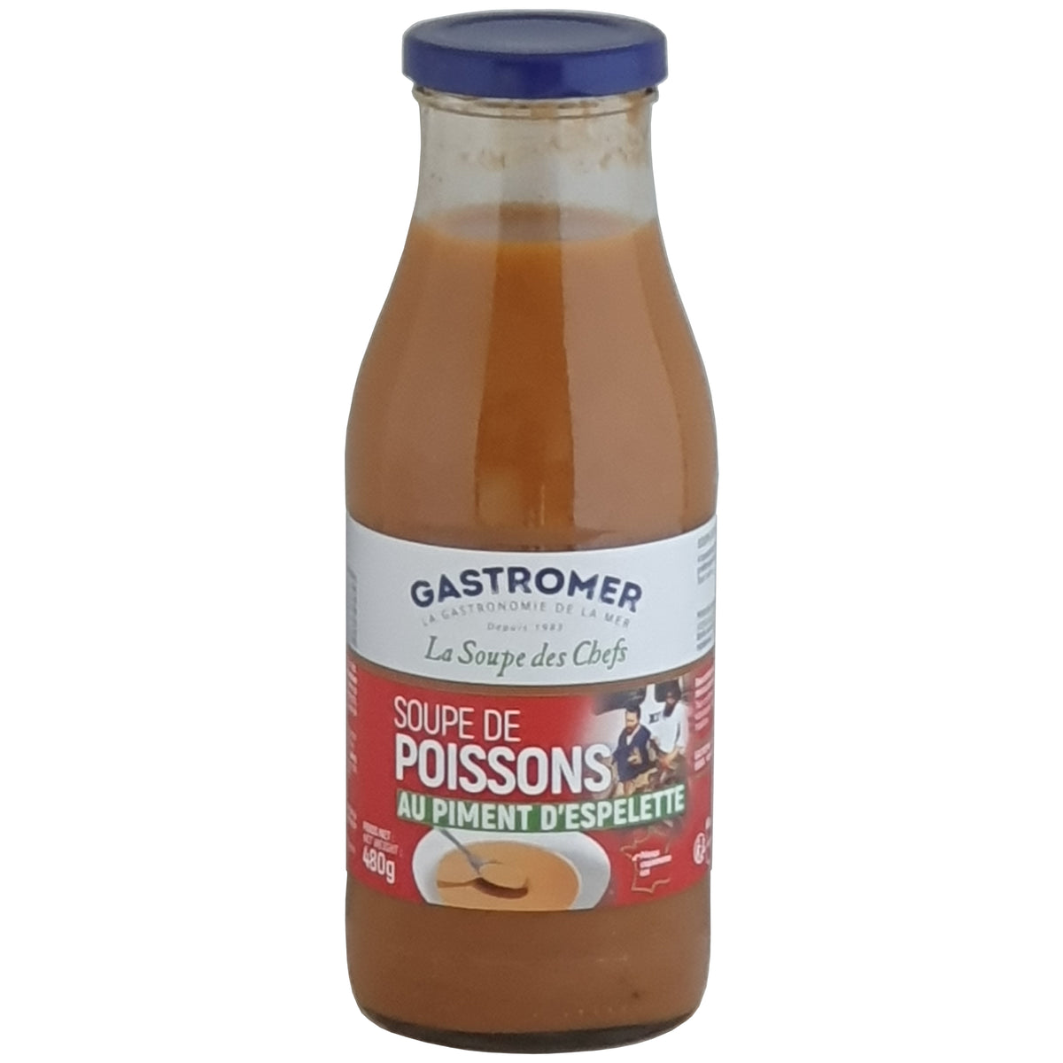 Gastromer Fischsuppe mit Piment d'Espelette 480g Glas