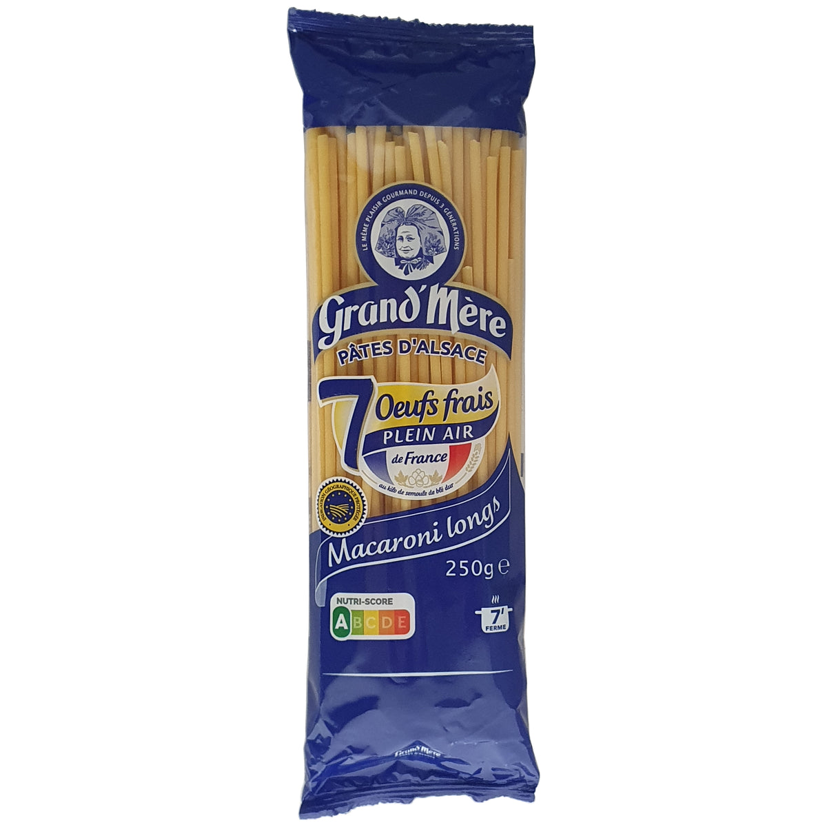 Grand Mère Teigwaren aus Frankreich Macaroni lang