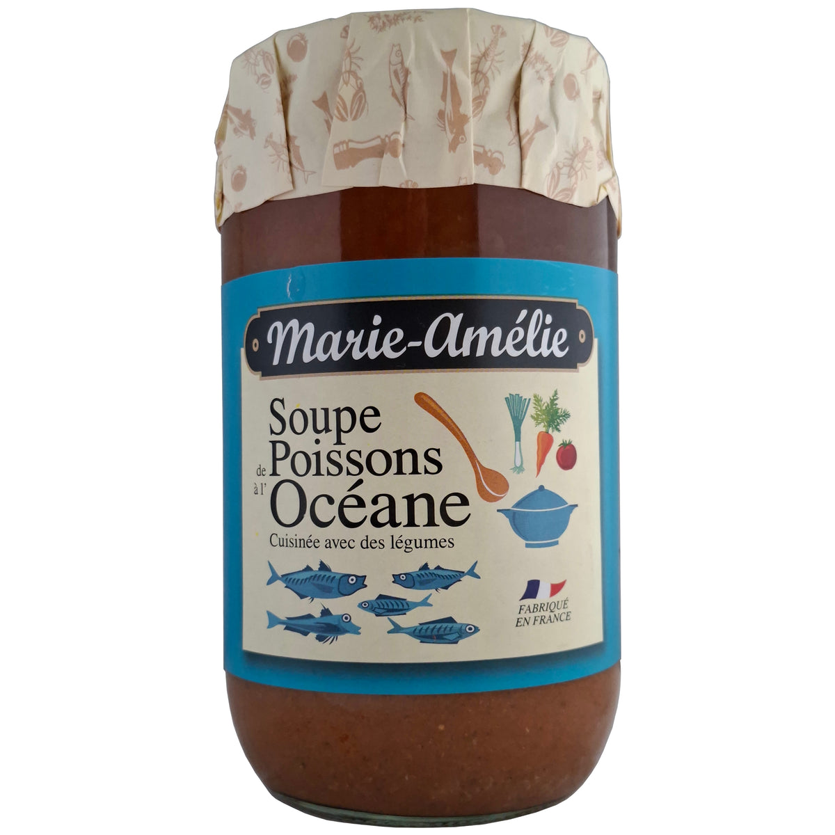 Marie-Amélie Meeresfischsuppe mit Gemüse 780g Glas