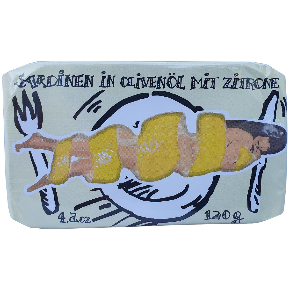 Cântara Sardinen in Olivenöl mit Zitrone