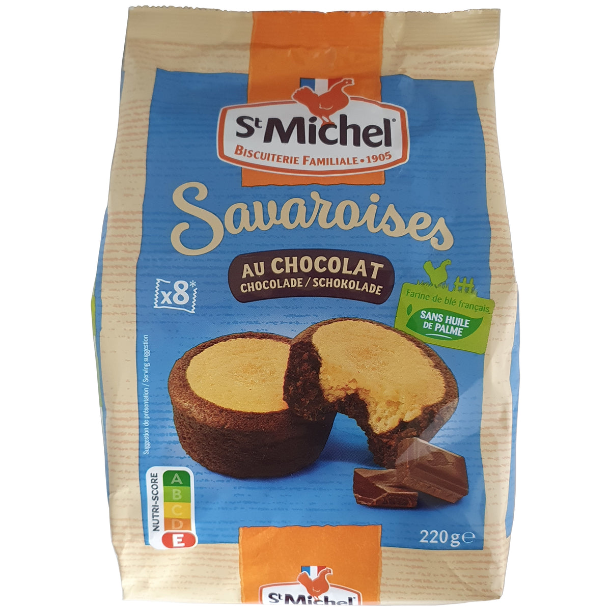 St. Michel kleine Schokoladenkuchen "Savaroises"