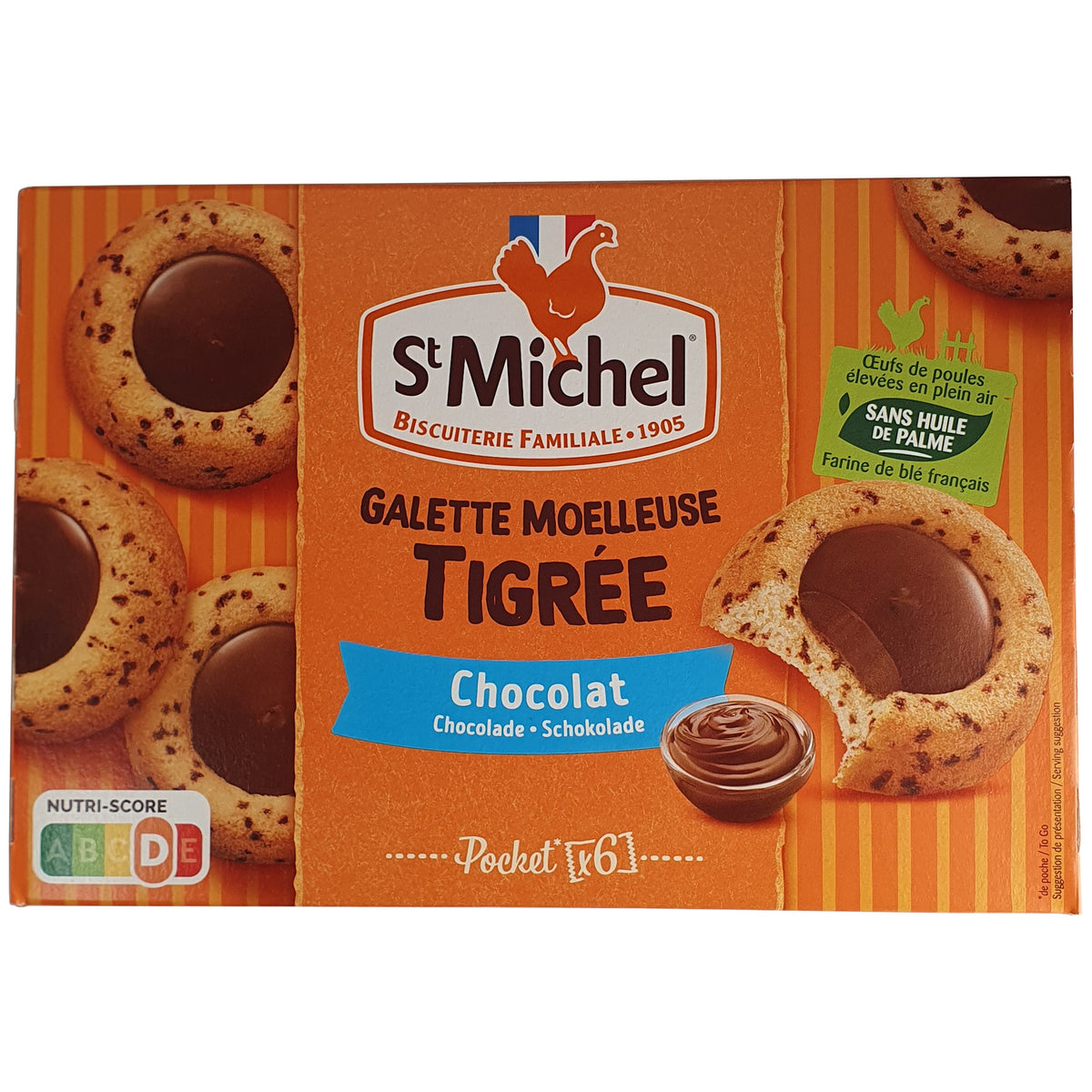 St Michel Küchlein mit Vollmilchschokolade