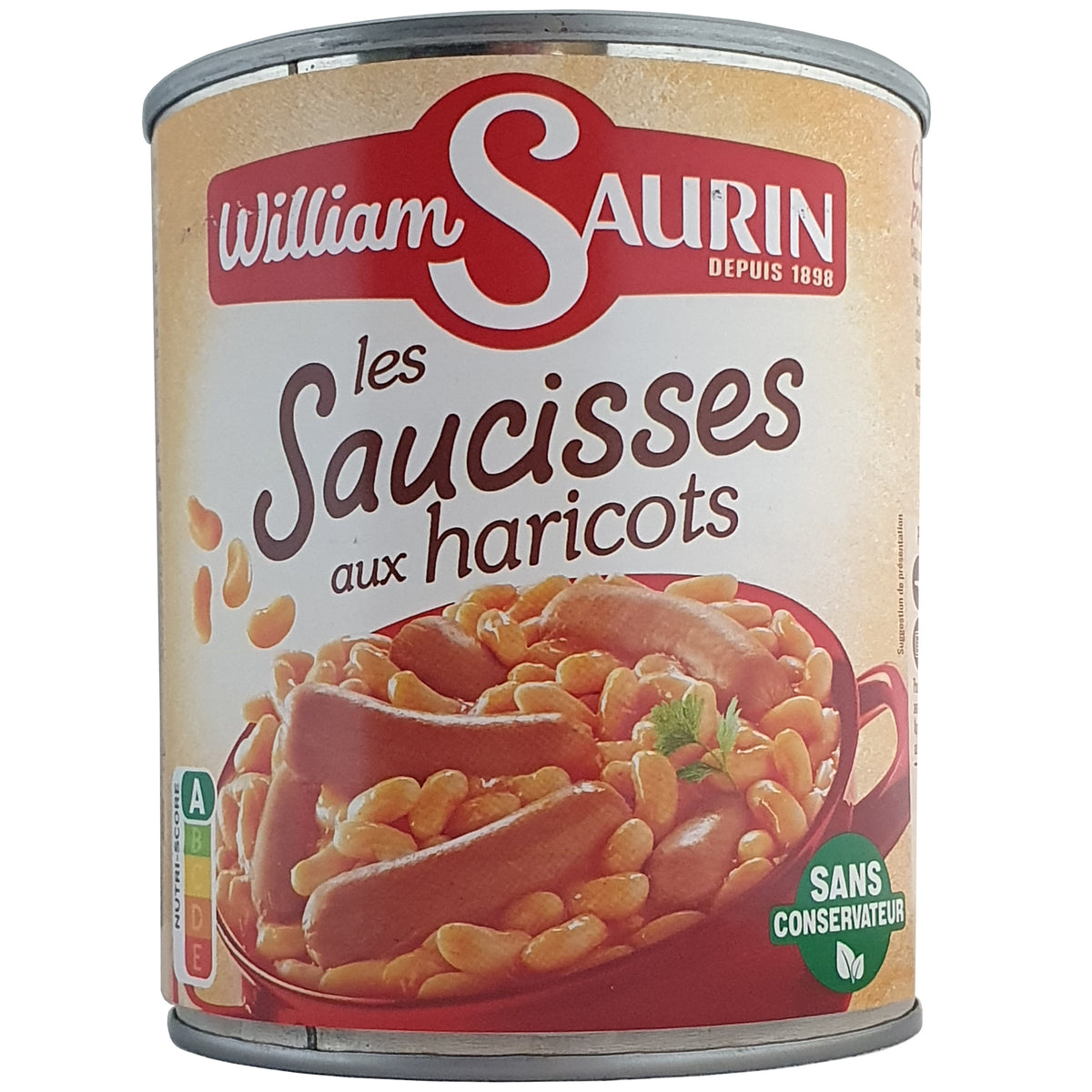 William Saurin Würstchen mit Bohnen 840g Dose