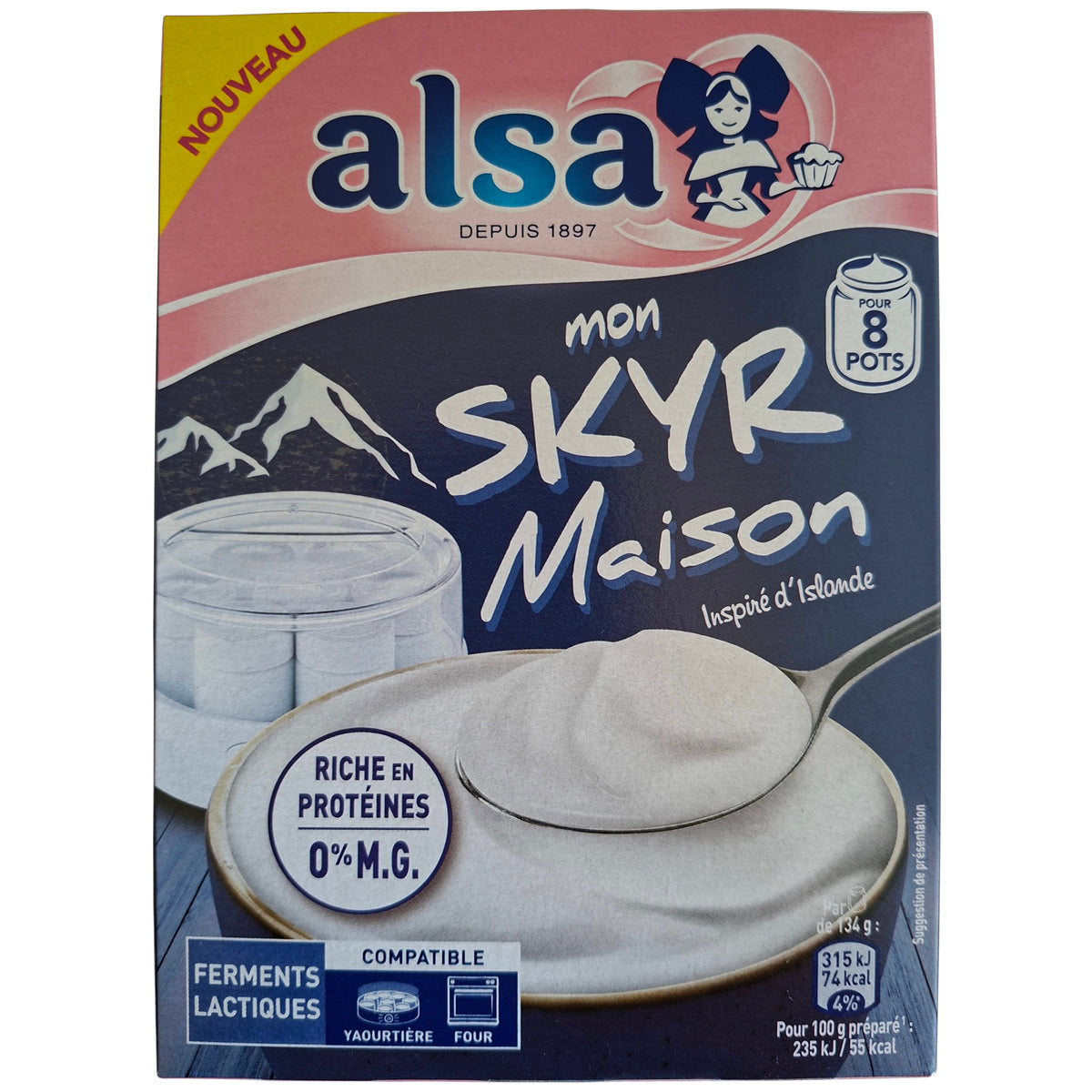 alsa Grundmischung für Skyr
