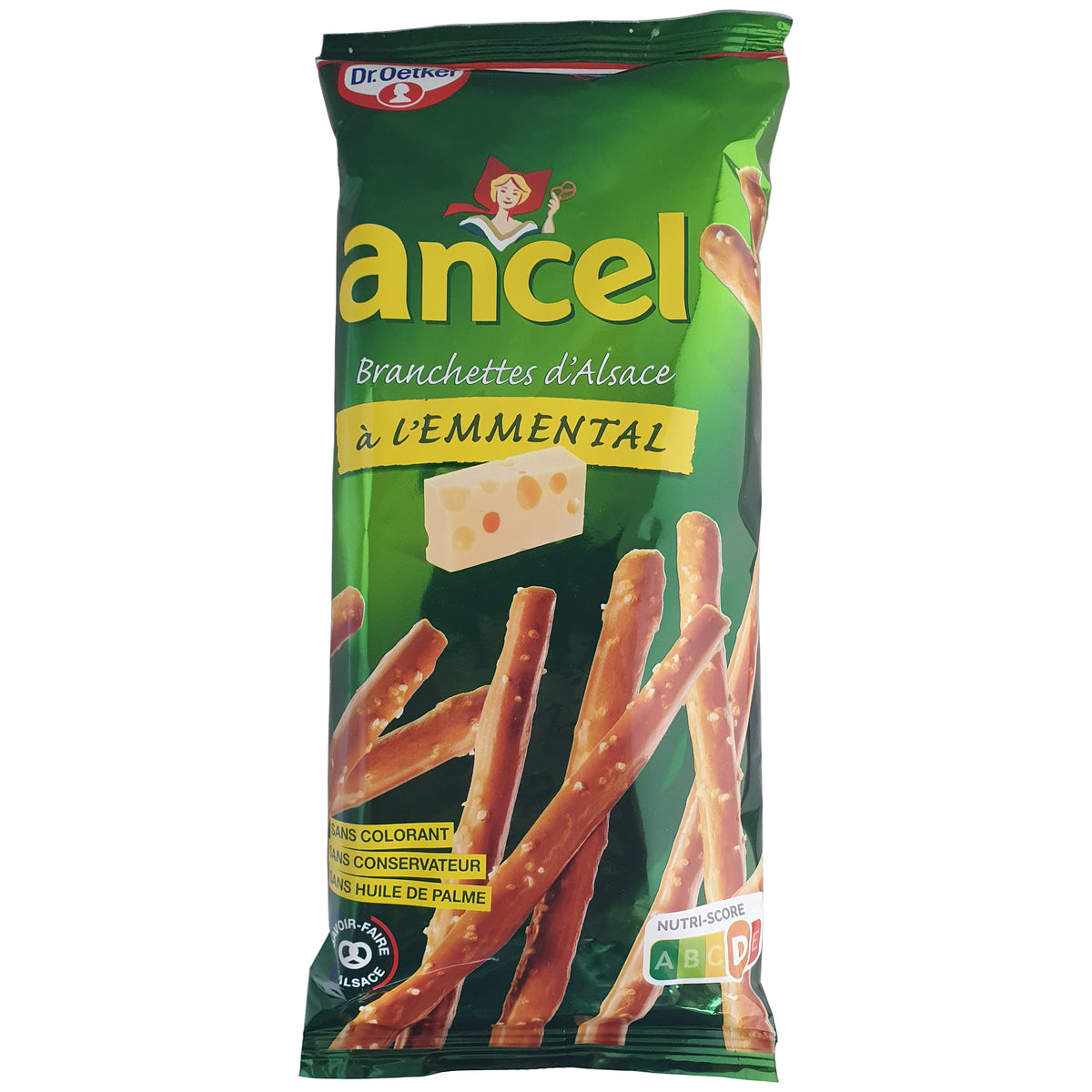 Ancel Salzstangen mit Käse 150g Packung