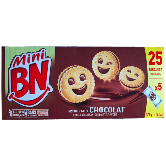 BN Mini Doppelkekse mit Kakaocreme gefüllt