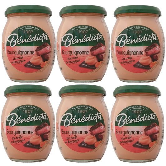 Bénédicta Bourguignonne Sauce 6x270g Glas