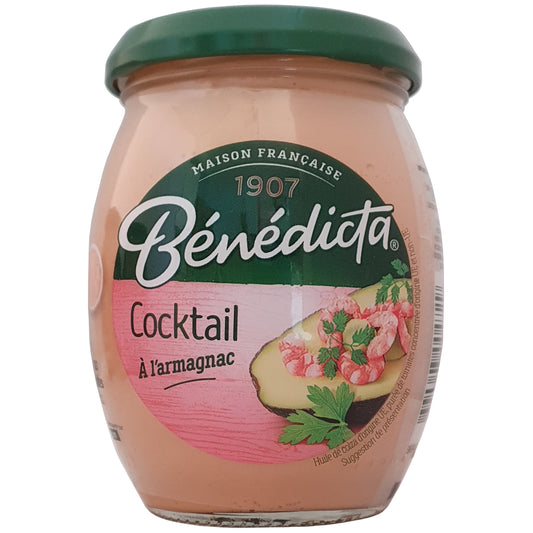 Bénédicta Cocktail Sauce 260g Glas