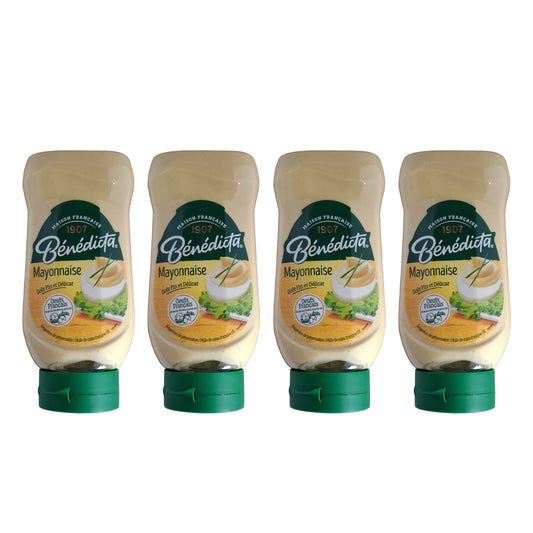Bénédicta Mayonnaise 4x400g Squeezeflasche