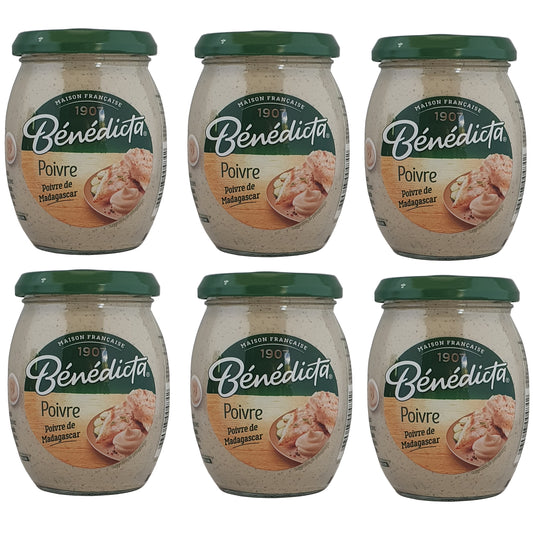 Bénédicta Pfeffersauce 6x260g Glas