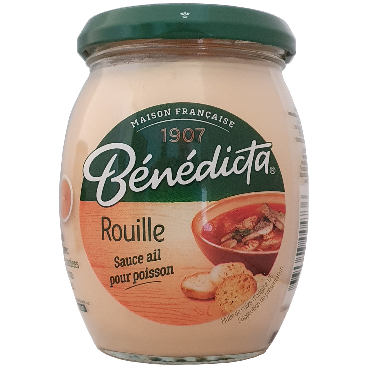 Bénédicta Rouille Sauce 260g Glas