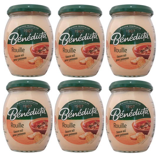 Bénédicta Rouille Sauce 6x260g Glas