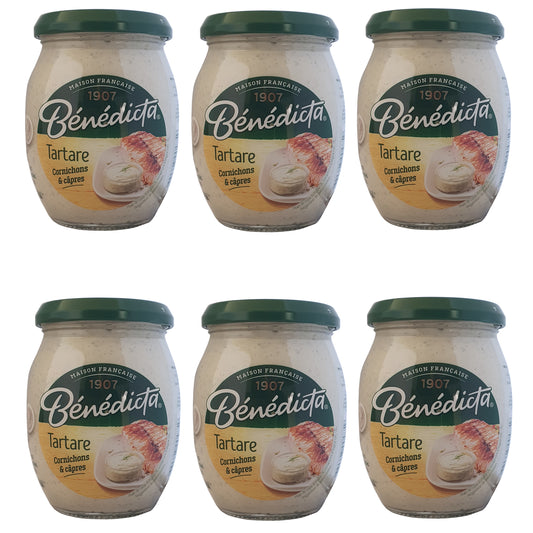 Bénédicta Sauce Tartare 6x260g Glas