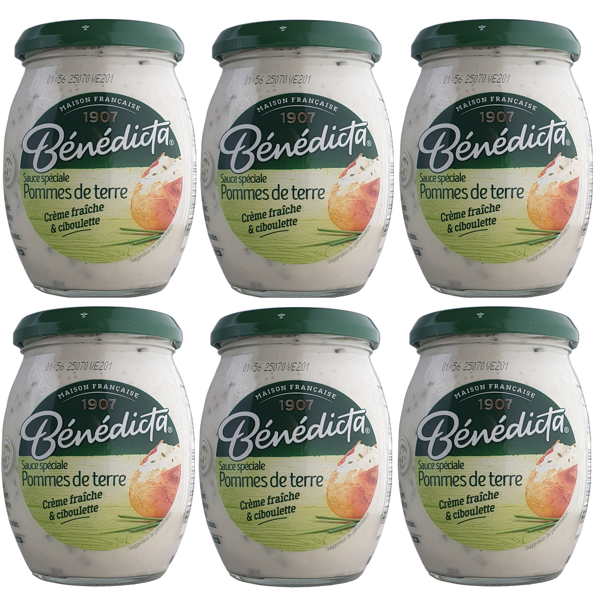 Bénédicta Sauce für Kartoffeln 6x260g Glas