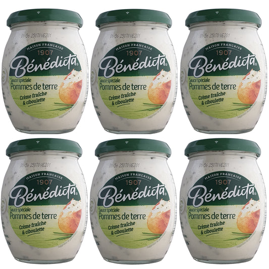 Bénédicta Sauce für Kartoffeln 6x260g Glas