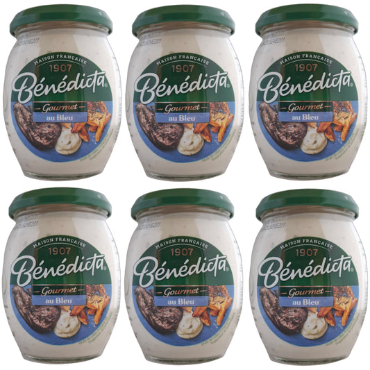 Bénédicta Gourmet Sauce mit Roquefort 6x260g Glas