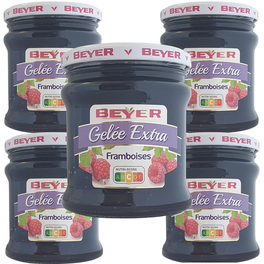 Beyer Himbeergelee 5x370g Glas