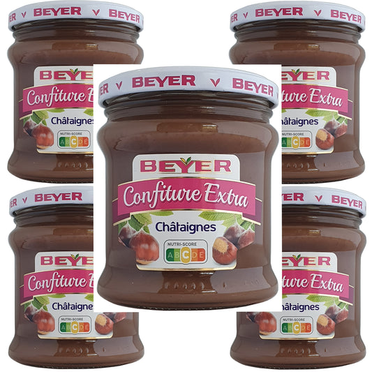 Beyer Konfitüre aus Kastanien 5x370g Glas