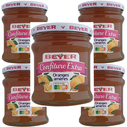 Beyer Konfitüre mit Bitterorangen 5x370g Glas