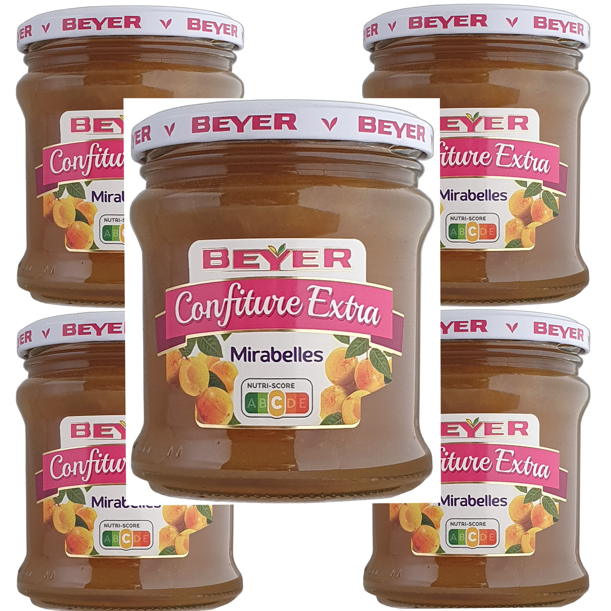Beyer Mirabellenkonfitüre 5x370g Glas