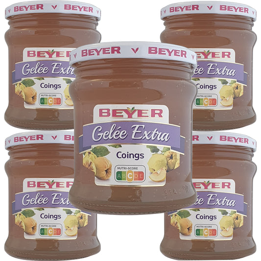 Beyer Quittengelee 5x370g Glas