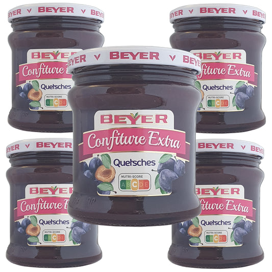 Beyer Zwetschgenkonfitüre 5x370g Glas