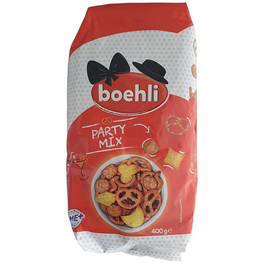 Boehli Knabbergebäckmischung Party Mix 400g Packung