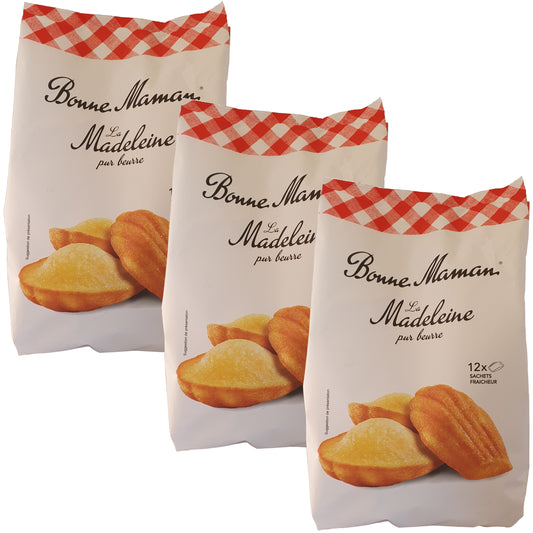 Bonne Maman Madeleins mit Butter 3x300g Packung