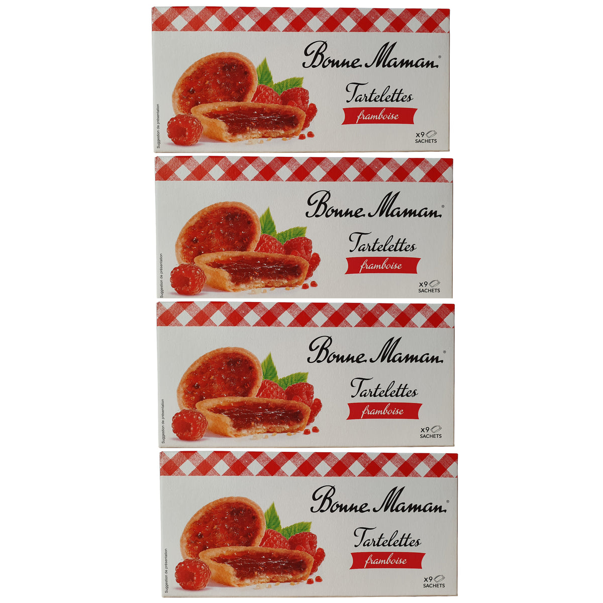 Bonne Maman Tartelettes mit Himbeere 4x135g Packung