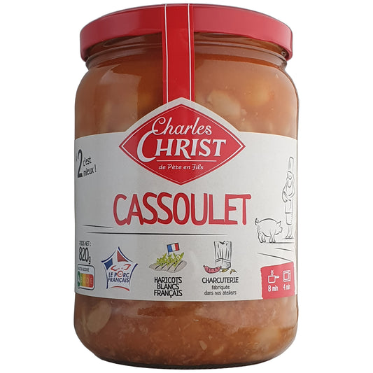 Charles Christ Cassoulet mit Würstchen 820g Glas