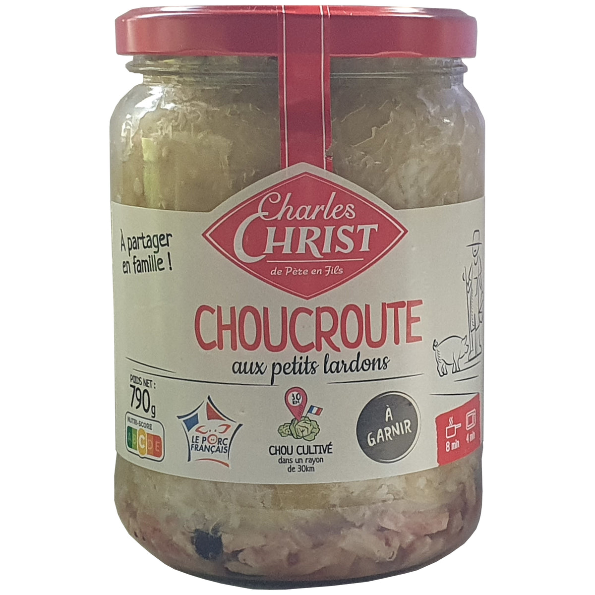Charles Christ Französisches Sauerkraut mit Speckwürfeln