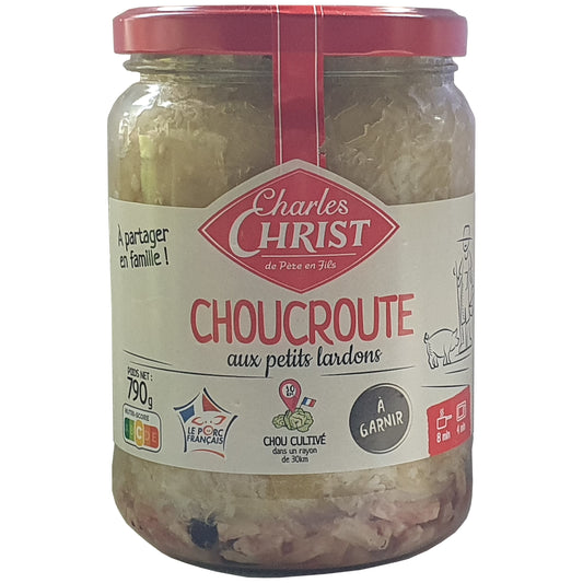 Charles Christ Französisches Sauerkraut mit Speckwürfeln