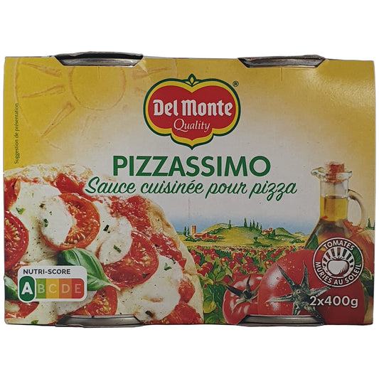 Del Monte Pizzasauce 2x400g Dose