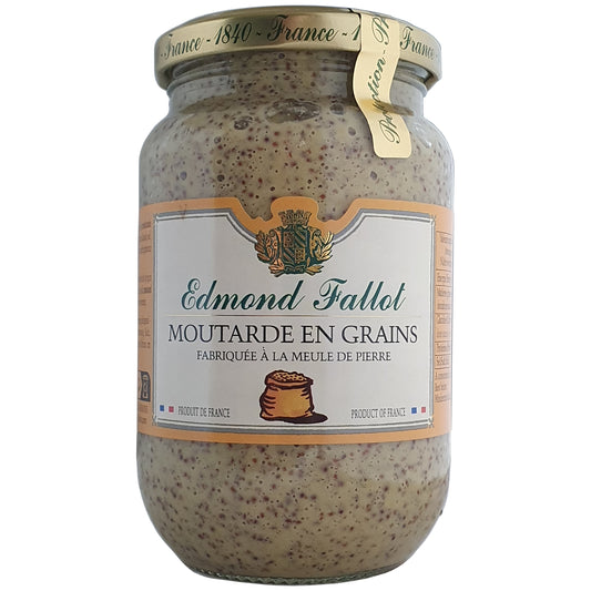 Edmond Fallot körniger Senf 390g Glas