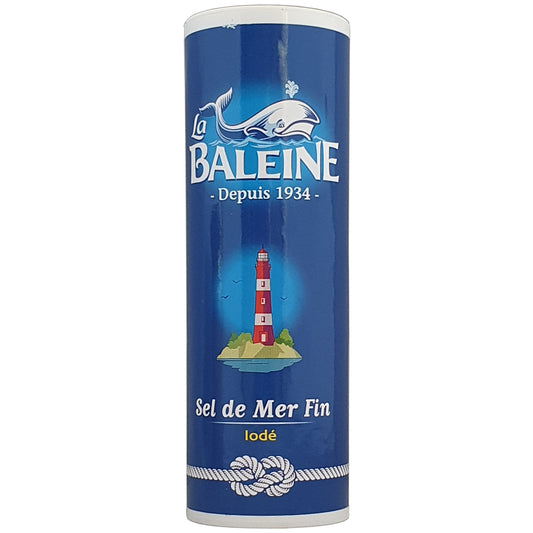 Feines Meersalz mit Jod von La Baleine 250g Dose