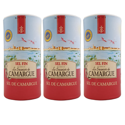 Le Saunier de Camargue feines Meersalz 3x250g Dose