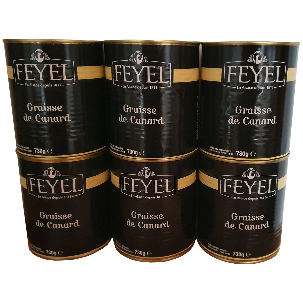 Feyel Entenfett 6x730g Dose