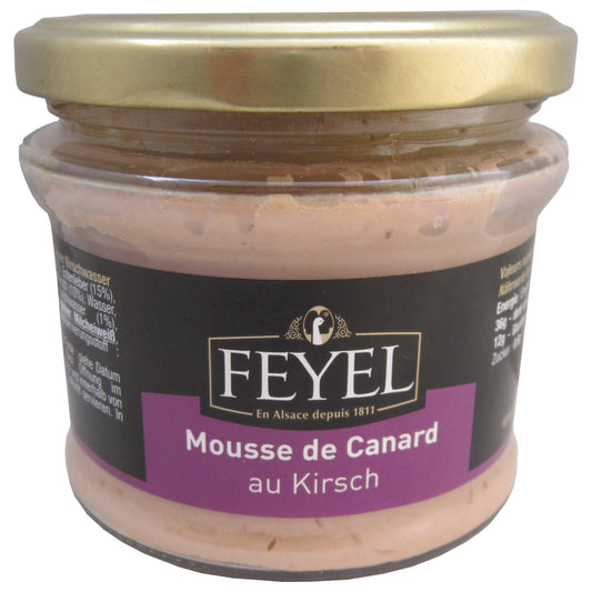 Feyel Entenmousse mit Elsässer Kirschwasser