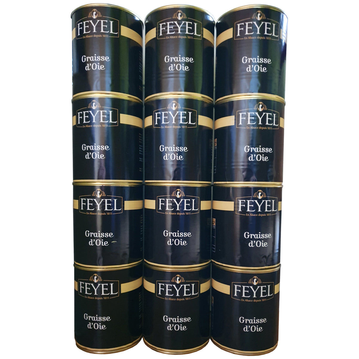 Feyel Gänsefett 12x730g Dose