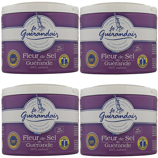 Le Guérandais Fleur de Sel 4x125g Dose