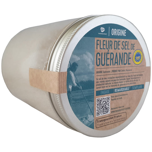 Graues Fleur de Sel de Guérande 850g Dose