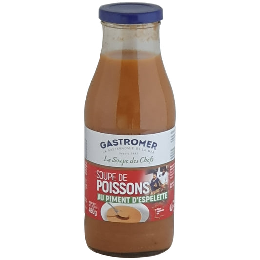 Gastromer Fischsuppe mit Piment d'Espelette 480g Glas