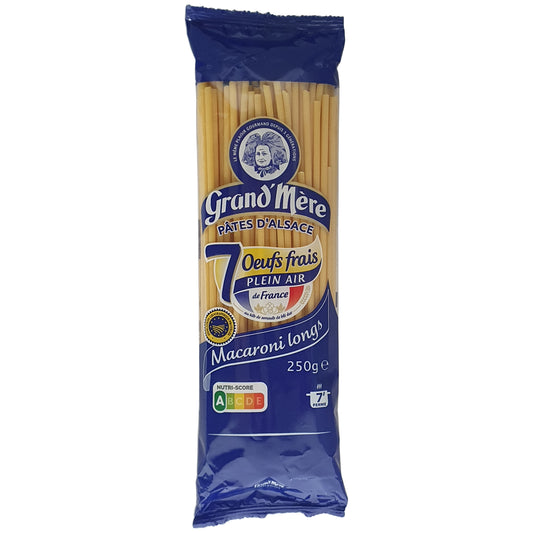 Grand Mère Teigwaren aus Frankreich Macaroni lang