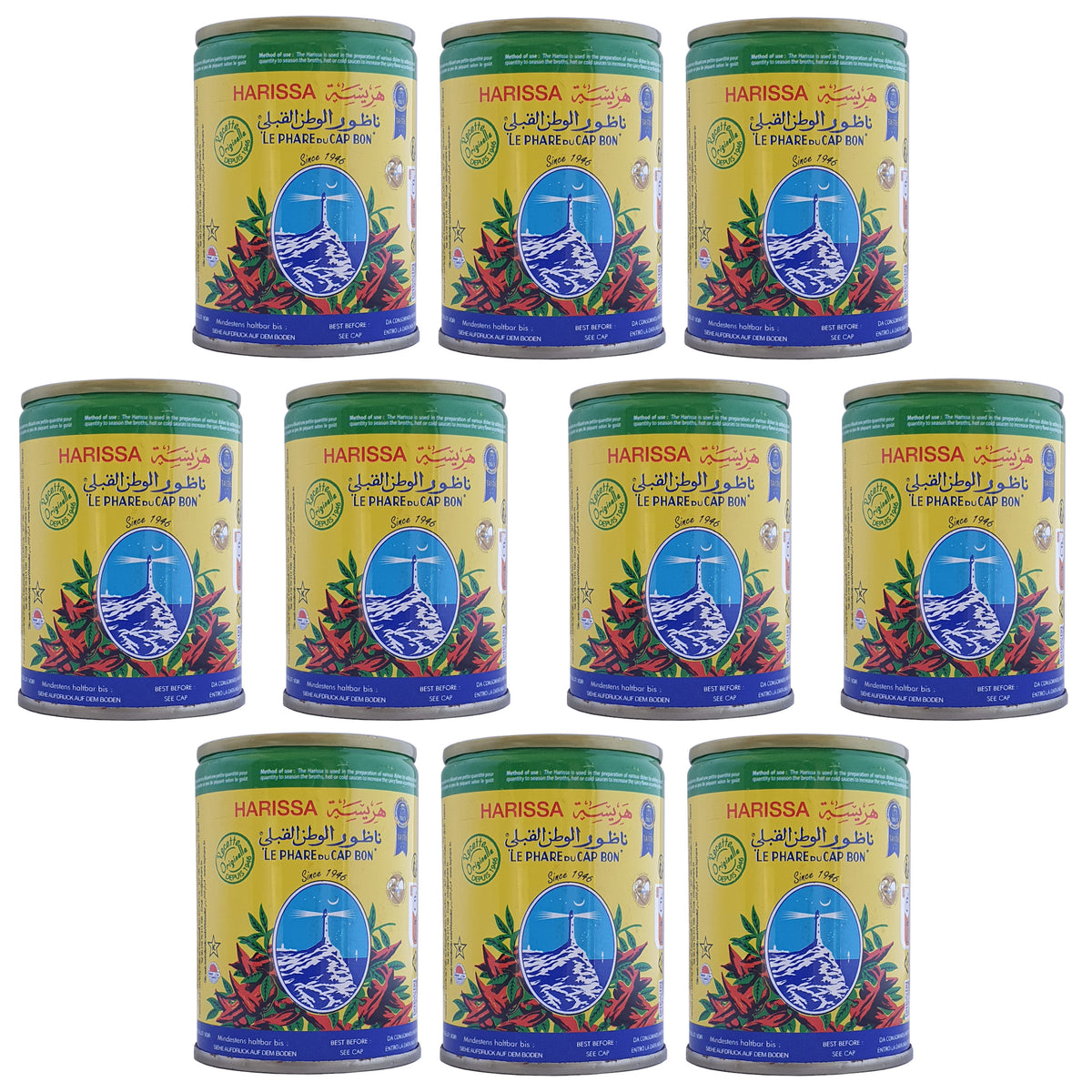 Harissa LE PHARE DU CAP BON 10x135g Dose